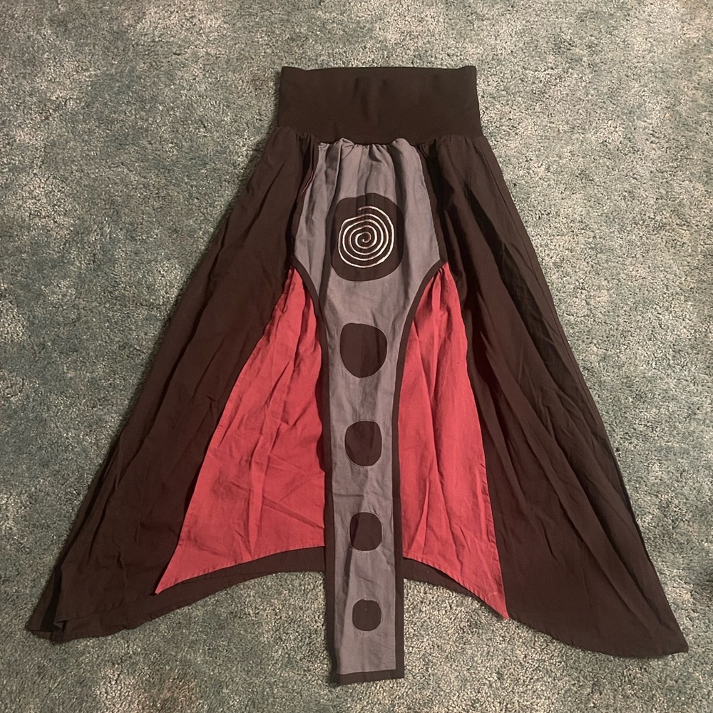 Cotton Long M Skirt from Nepal
